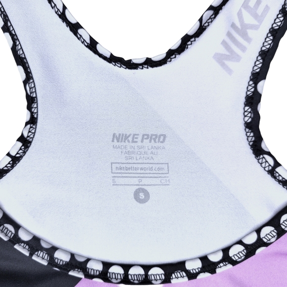Nike Pro | Stipe & Polka Dot Tank Top | Size Small - Picture 5 of 8